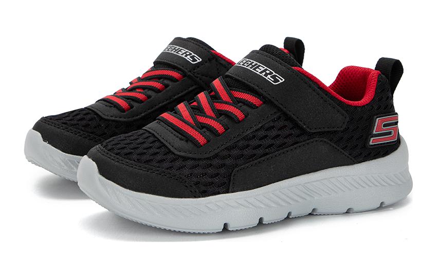 (GS) Skechers Comfy Flex 2.0 'Black Red' 400045L-BKRD