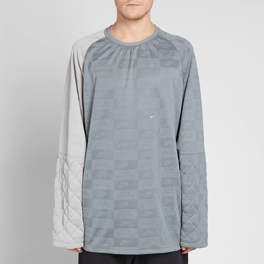 Nike Lab x A-COLD-WALL Long-Sleeve Top 'Cool Grey Atmosphere Grey' AQ0433-065