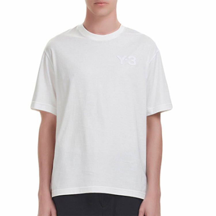 Men's Y-3 Casual Short Sleeve White DY7138