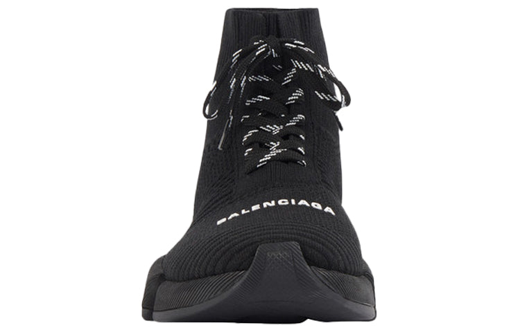 (WMNS) Balenciaga Speed 2.0 Lace Up Trainer 'Black' 617214W17011013