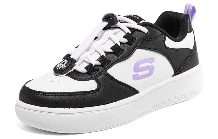 (GS) Skechers Sport Court 92 'White Black' 319499L-BKWL