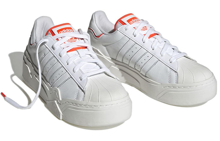(WMNS) adidas Superstar Bonega 2B 'White Solar Red' IG2395