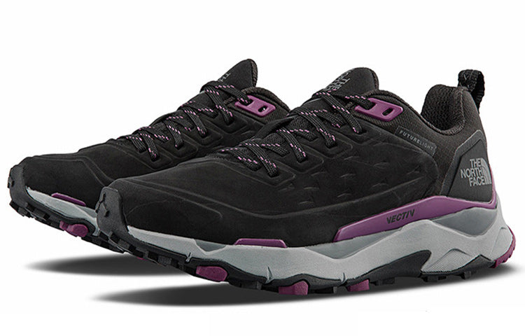 (WMNS) THE NORTH FACE Vectiv Exploris Futurelight Hiking Shoes 'TNF Black Pikes Purple' 5G3C-1D8