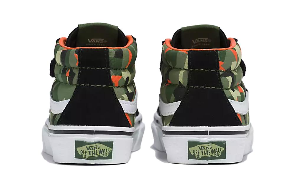 (PS) Vans Sk8-Mid Reissue 'Black Green Orange' VN00018TBOQ