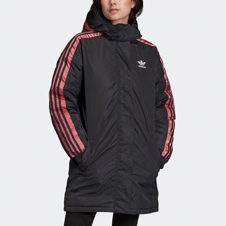 (WMNS) adidas Originals Down Jacket 'Black Red' FL0044