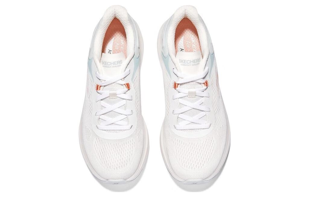 (WMNS) Skechers Gowalk Workout Walker 'White Light Blue' 124946-WLB