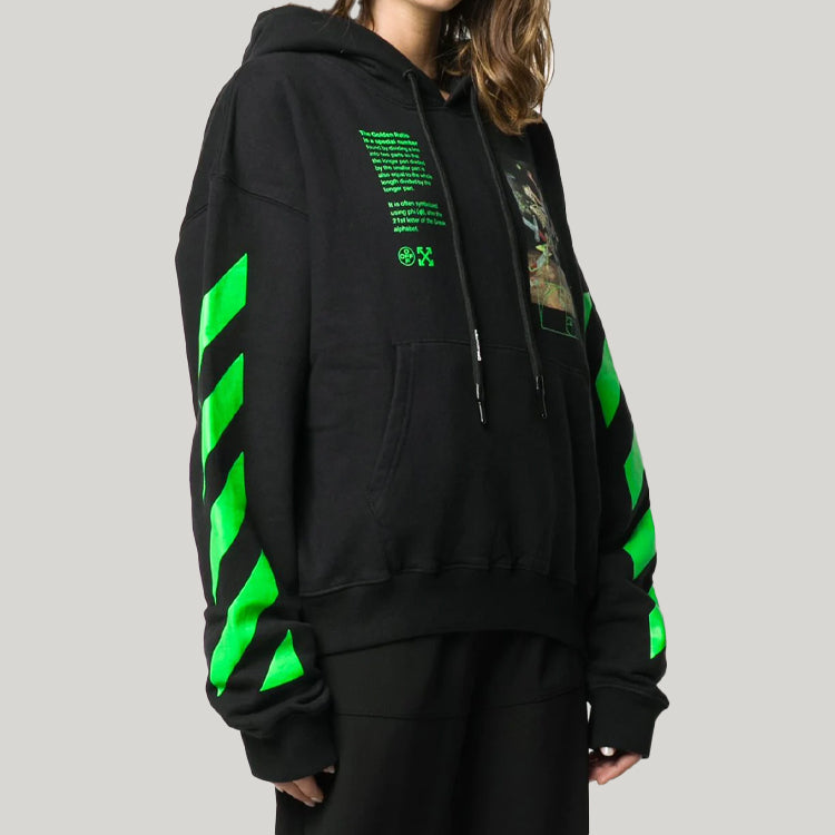 Off-White Pascal Painting Over Hood 'Black/Multicolor' OMBB037R20E300141088