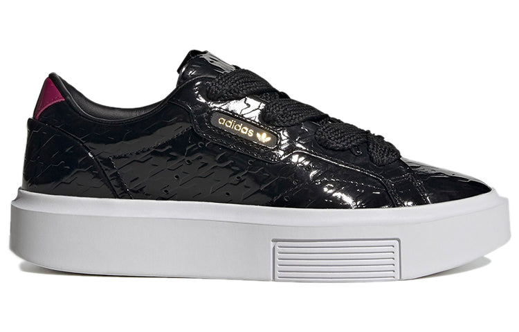 (WMNS) adidas originals Sleek Super 'Black White' FW4308