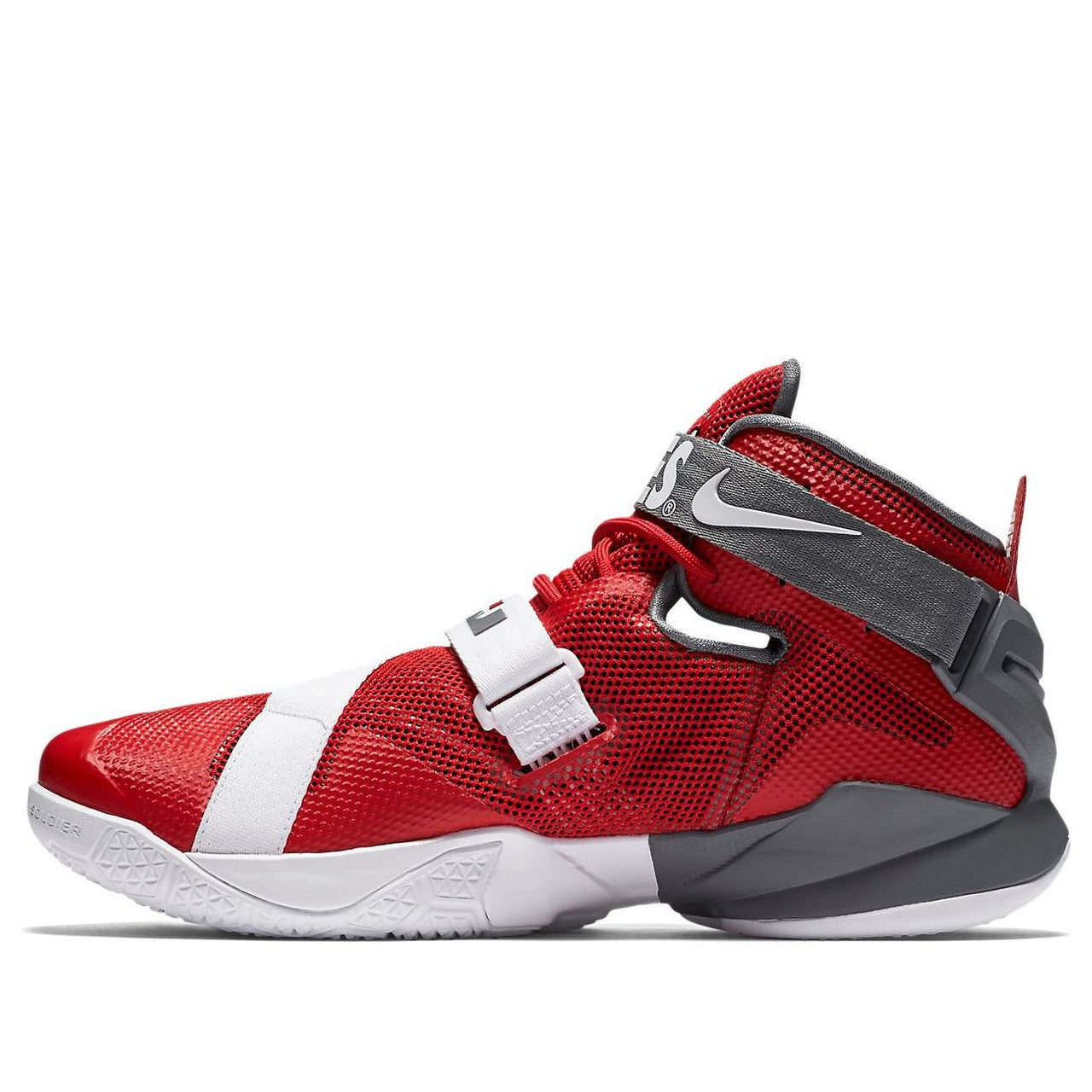 Nike LeBron Soldier 9 Premium 'Ohio State Buckeyes' 749490-601