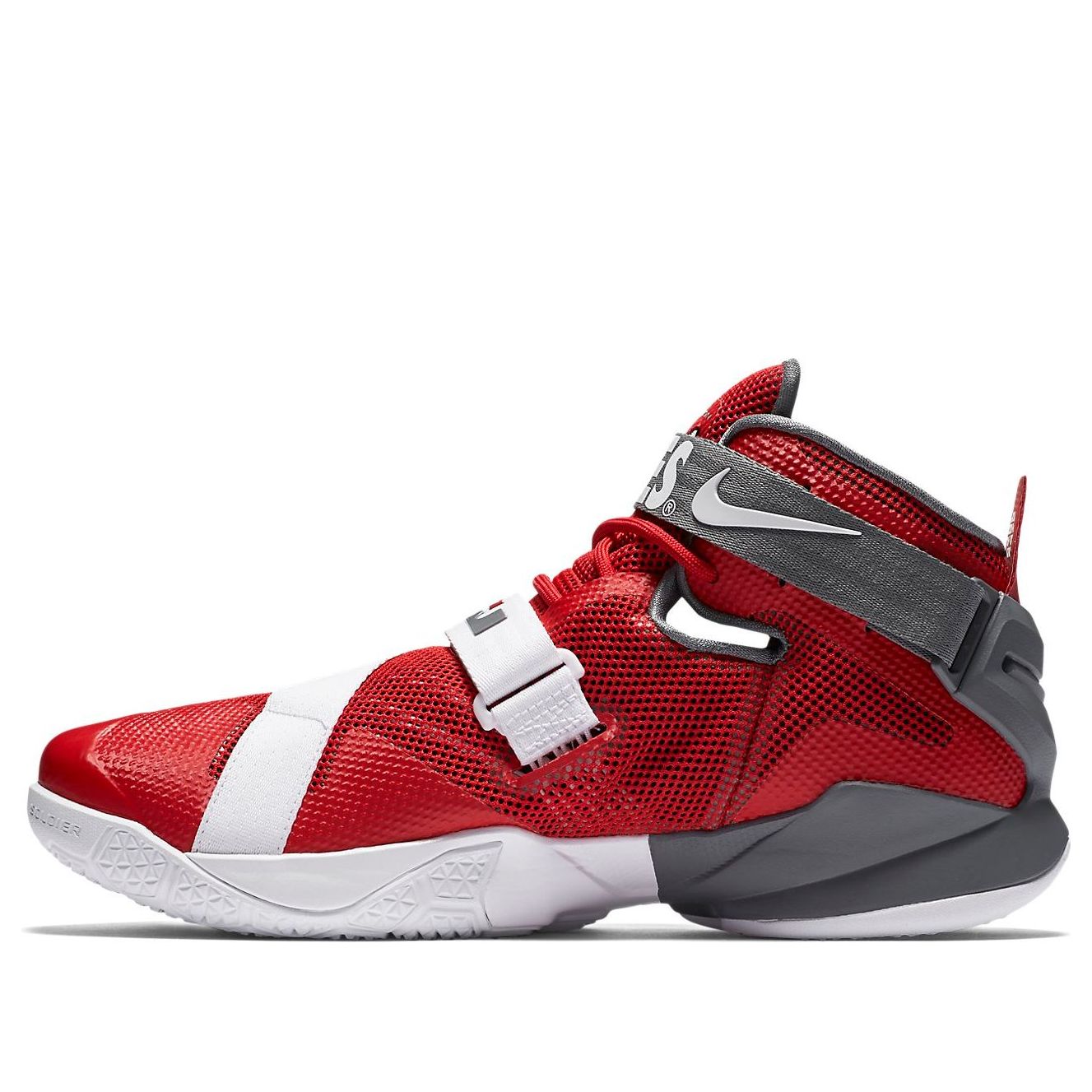 Nike LeBron Soldier 9 Premium 'Ohio State Buckeyes' 749490-601