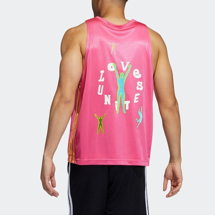 adidas Prd Bos Bb Jrsy Slim Fit Printing Sports Basketball Jersey/Vest H56743
