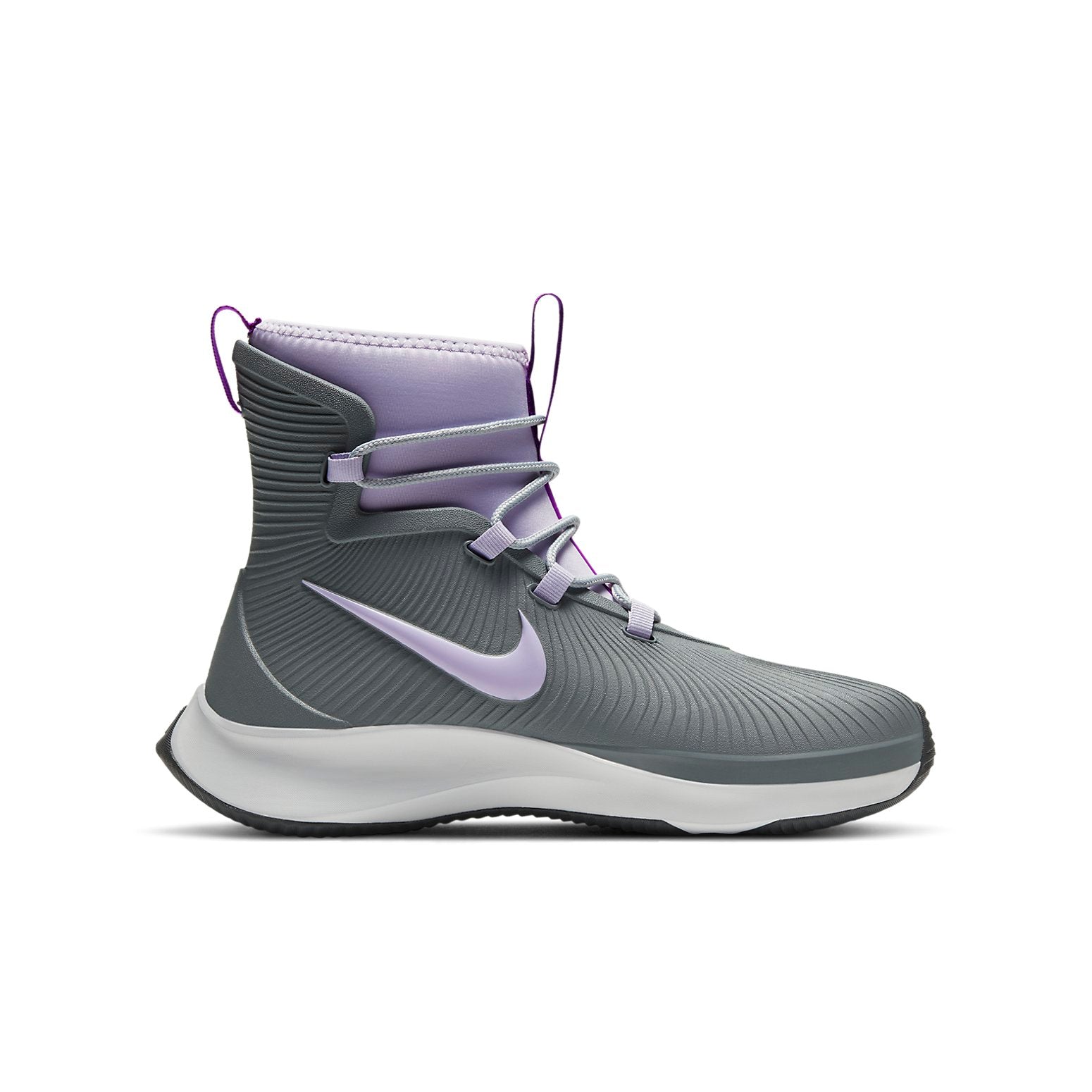 (GS) Nike Binzie Boot 'Smoke Grey Violet Frost' BQ5380-003