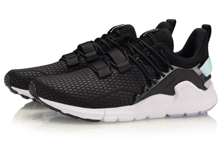 (WMNS) Li-Ning Classic Leisure 'Black White' AGLQ006-1