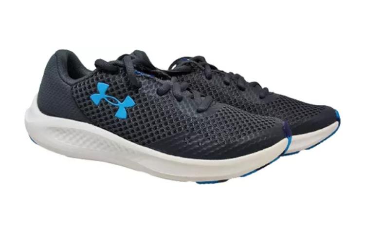(GS) Under Armour Charged Pursuit 3 'Pitch Grey Blue' 3024987-101
