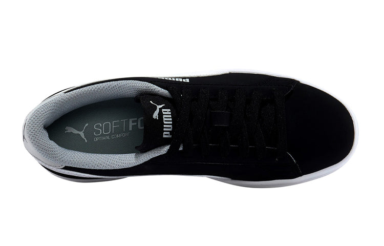 (GS) PUMA Smash v2 Buck Jr Sneakers Black/White 365182-14