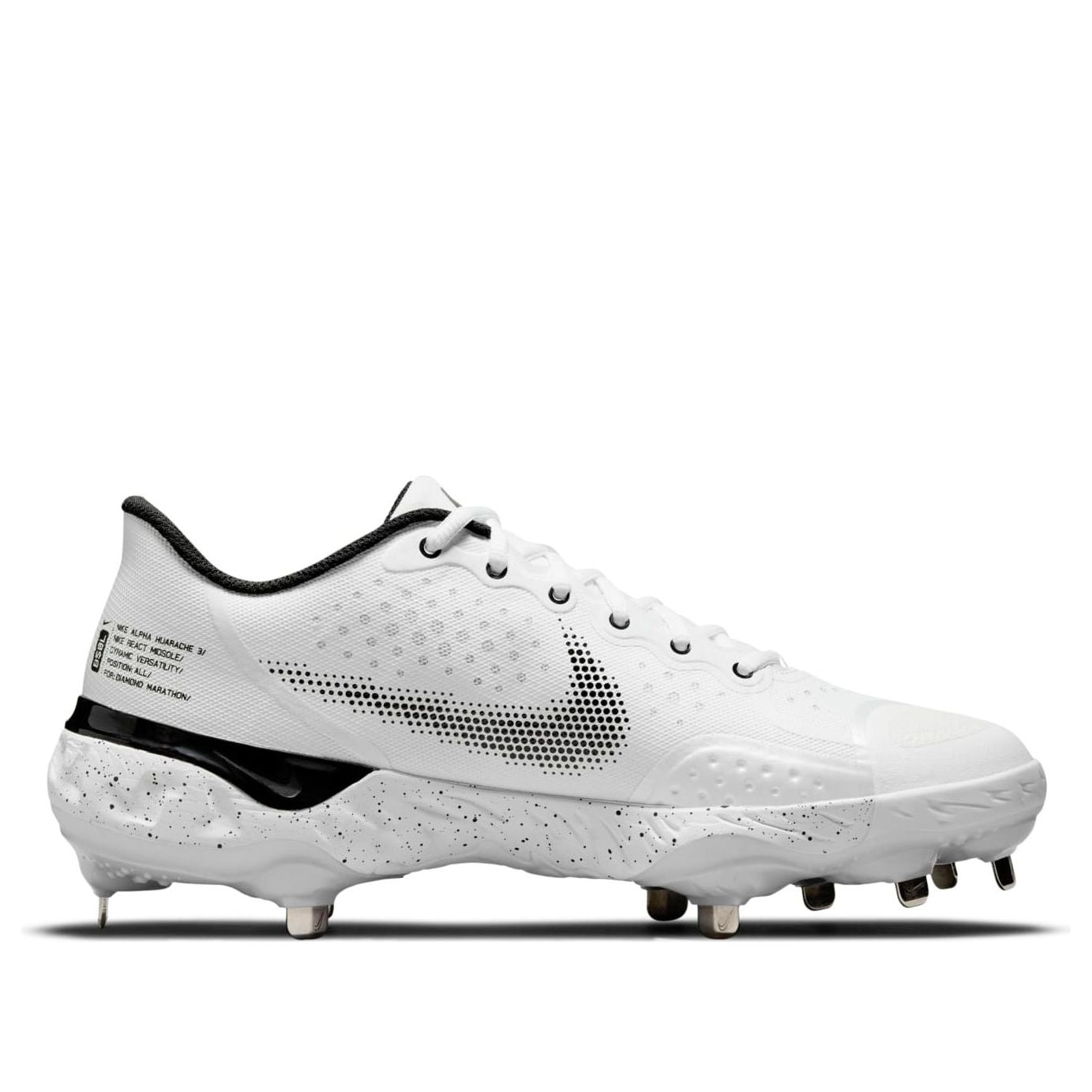 Nike Alpha Huarache Elite 3 Low 'White Grey' CV3552-104