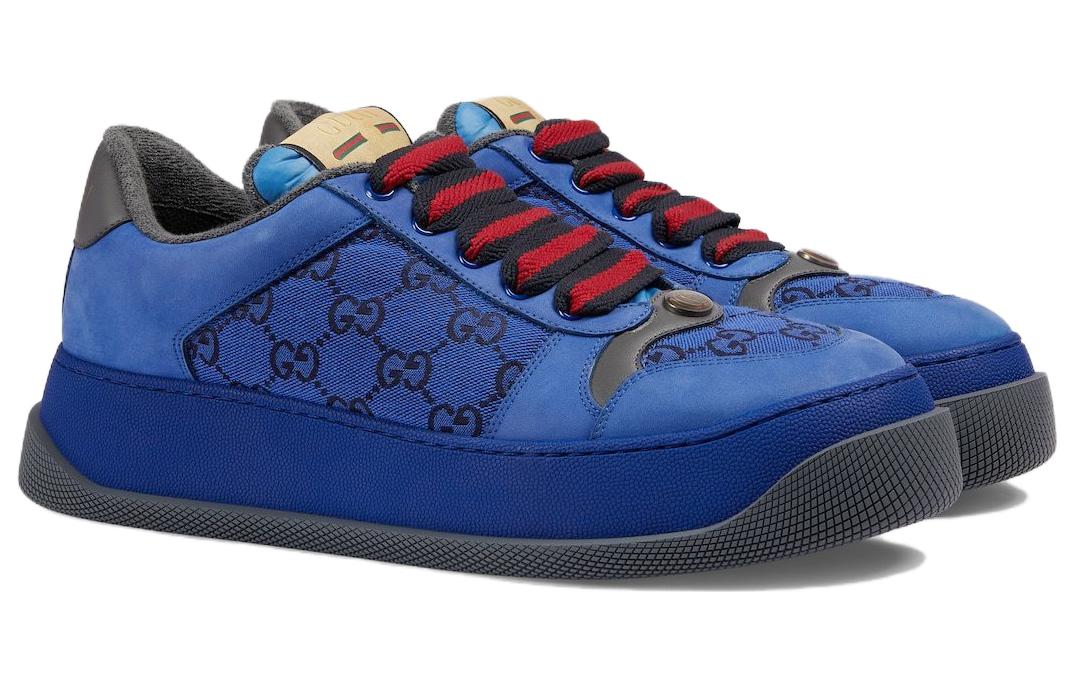Gucci Screener GG Sneakers 'Blue Red' 750048-FAB4C-4246