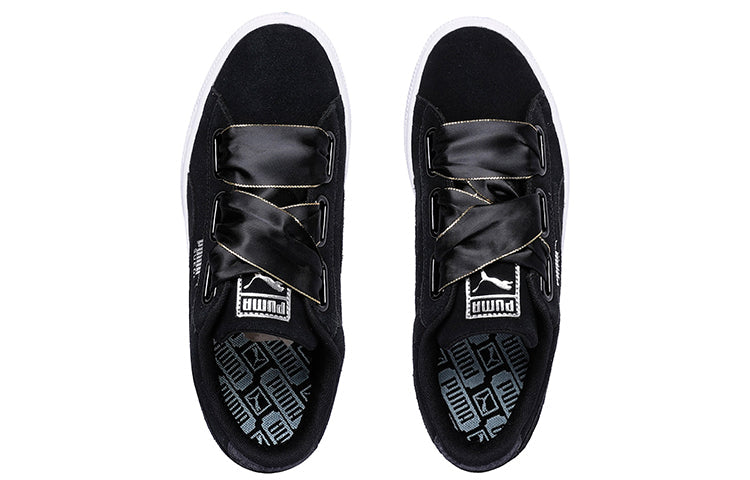 (WMNS) PUMA Suede Heart Galaxy 'Black' 369232-03