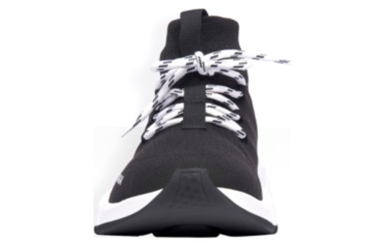 (WMNS) Balenciaga Speed 1.0 Lace Up Sneakers 'Black White' 587284W17021015