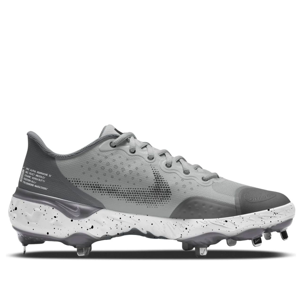Nike Alpha Huarache Elite 3 Low 'Light Smoke Grey' CK0746-011