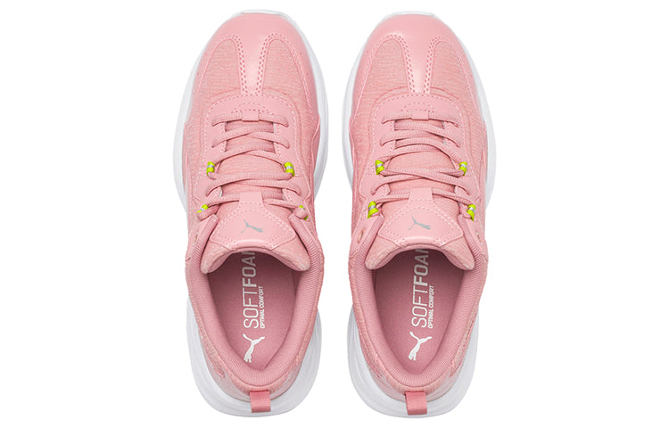 (WMNS) PUMA Cilia Shift Low-cut Running Shoes Pink/White 370284-02