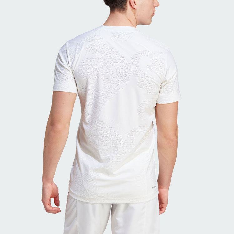adidas AEROREADY FreeLift Pro Tennis Tee 'White' IK7107