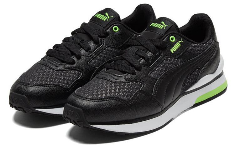 PUMA R78 Futr Cyber Running Shoes Unisex Black 381067-01