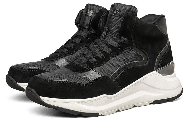 (WMNS) Skechers Rovina High-Top Black 155250-BLK