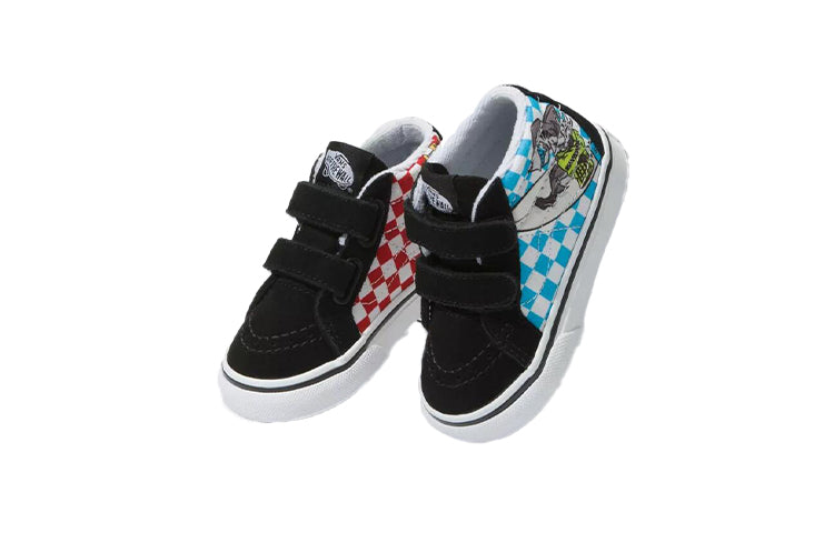 Vans SK8-Mid K Black/Blue VN0A5DXD3W6