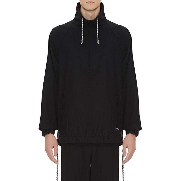 Men's Y-3 Casual Stand Collar Long Sleeves Jacket Black GK4805