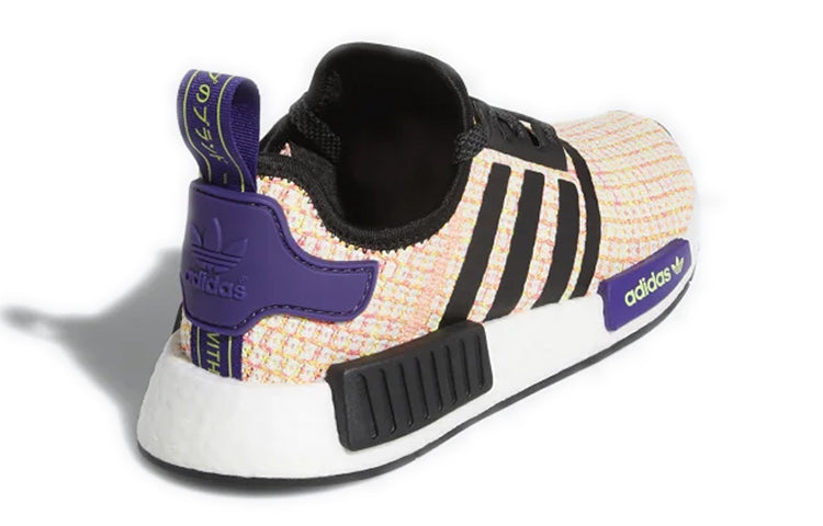 (GS) adidas NMD_R1 J 'Solar Yellow Pink' EE4402