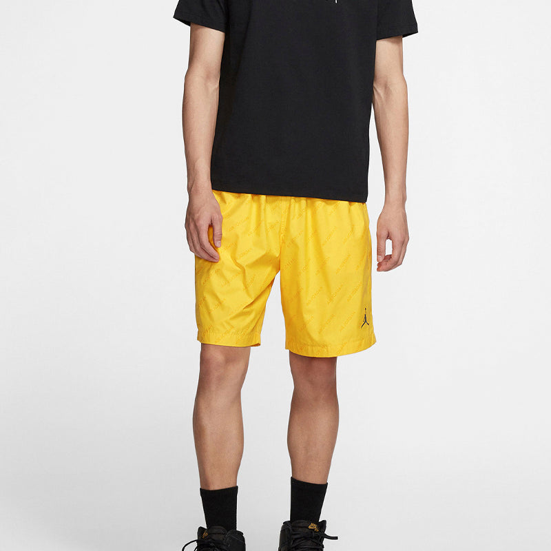 Air Jordan Legacy AJ4 Sports Shorts Yellow CK5320-726