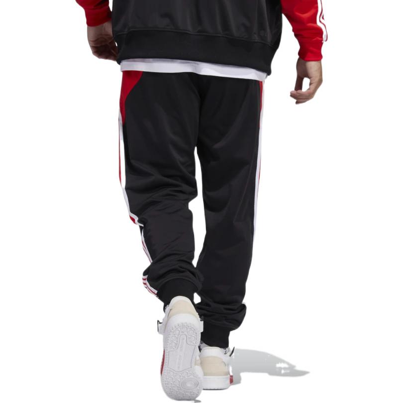 adidas SST Blocked Track Pants 'Red Black' HC2078