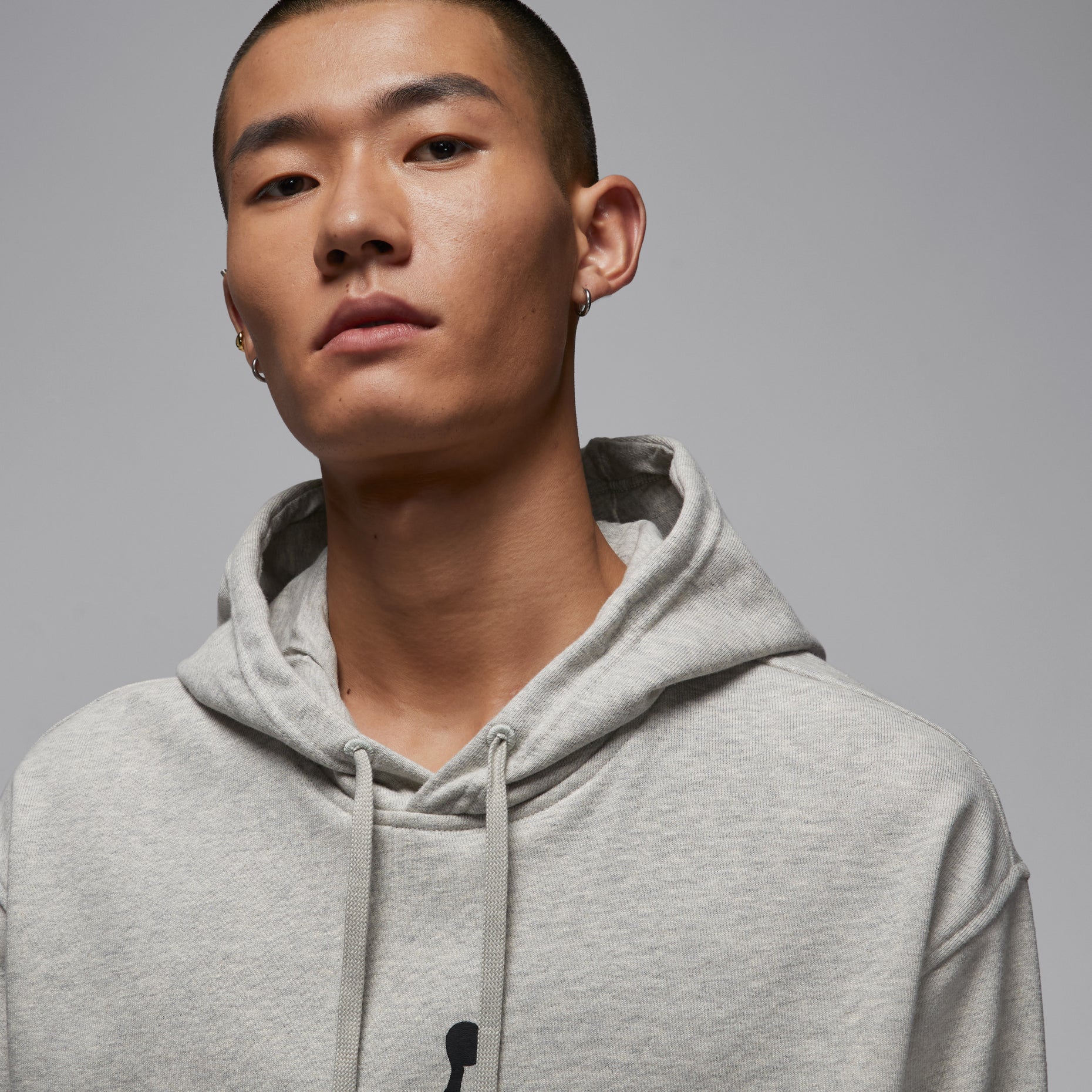 Air Jordan Sport Crossover Fleece Pullover Hoodie 'Grey'  HQ8695-084