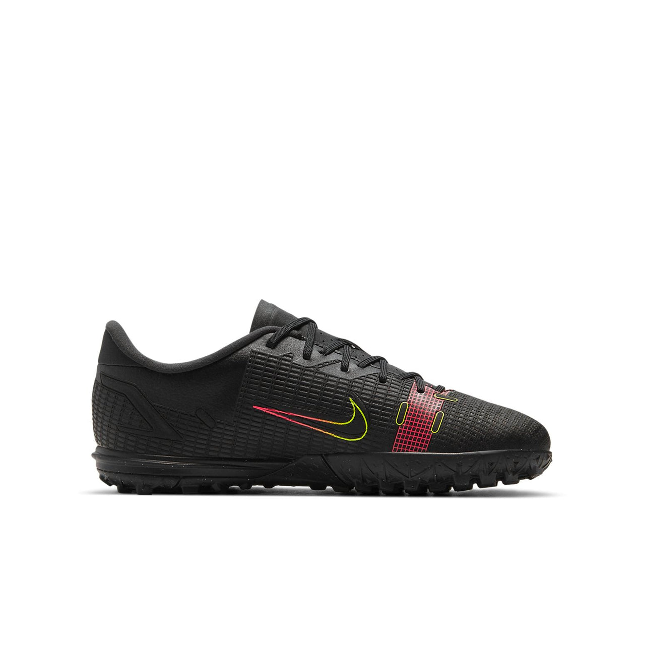 (GS) Nike Mercurial Vapor 14 Academy TF Turf 'Black Red' CV0822-090