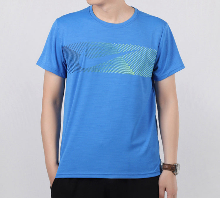 Nike Dri-Fit Superset Printing Short Sleeve Blue CT3534-402