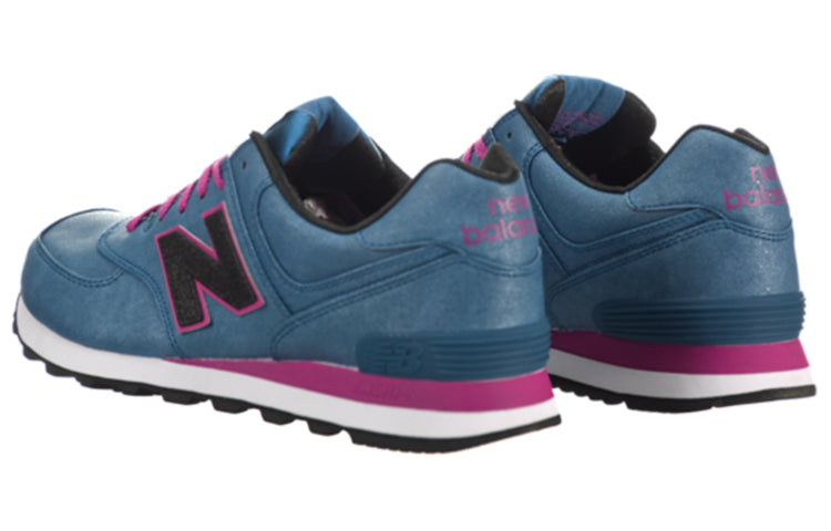 (WMNS) New Balance 574 Series Sneakers 'Blue Rose Red' WL574MBR