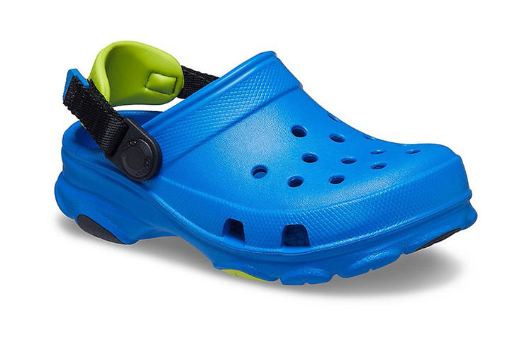 (PS) Crocs Flat Heel Blue Sandals 207011-4JL