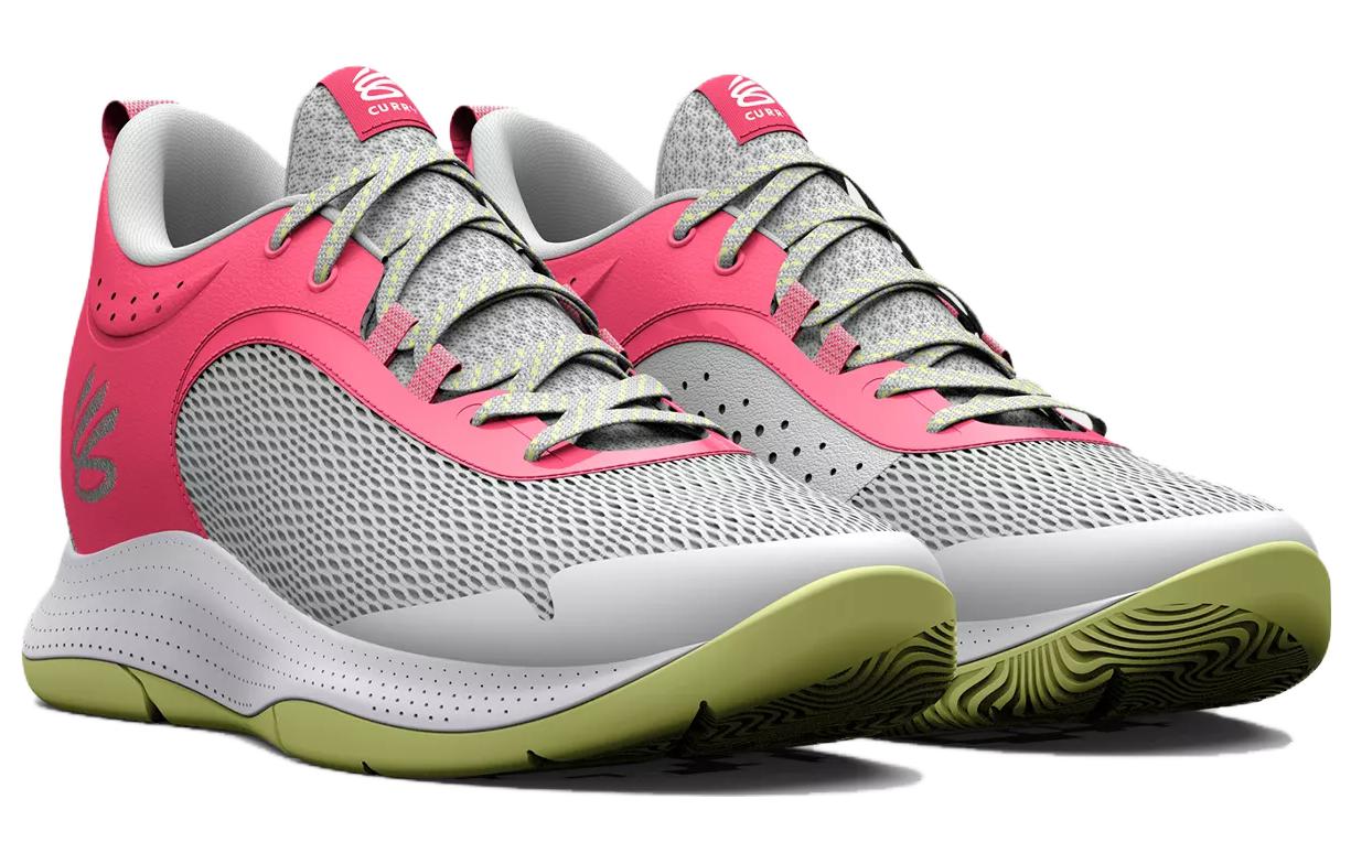 Under Armour Curry 3Z6 'Grey Mist Pink Shock' 3025090-104