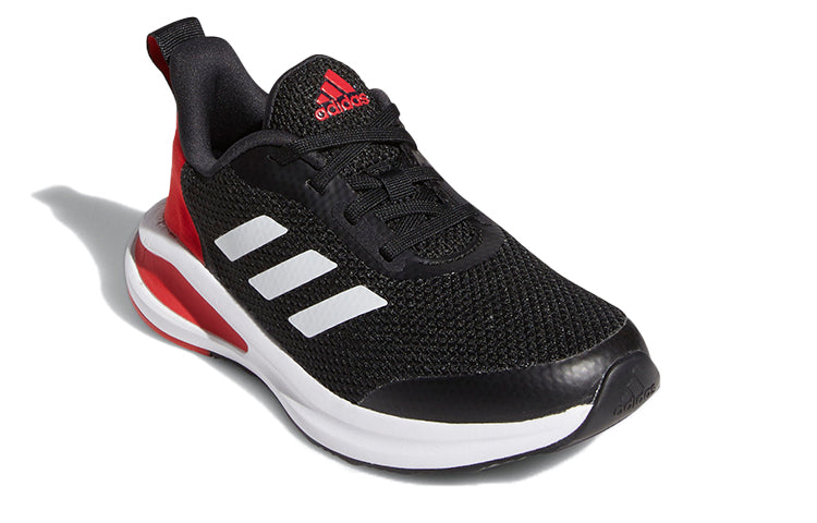 (GS) adidas Fortarun Black/White/Red FY7911