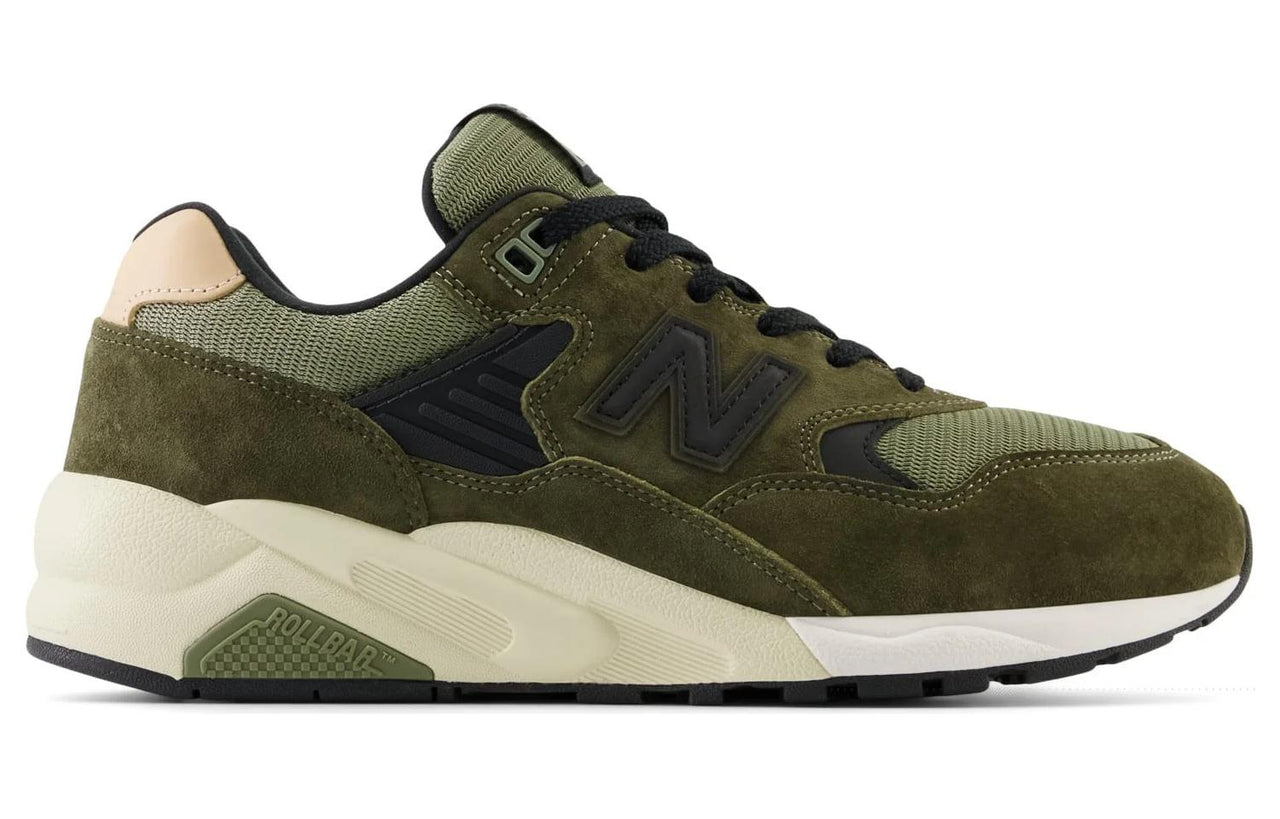 New Balance 580 Lifestyle Shoes 'Olive Green White' MT580ADC
