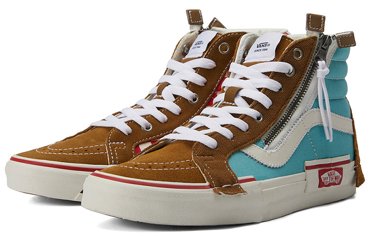 Vans SK8-HI Reissue Cap Skate Shoes Blue/Brown VN0A3WM1602
