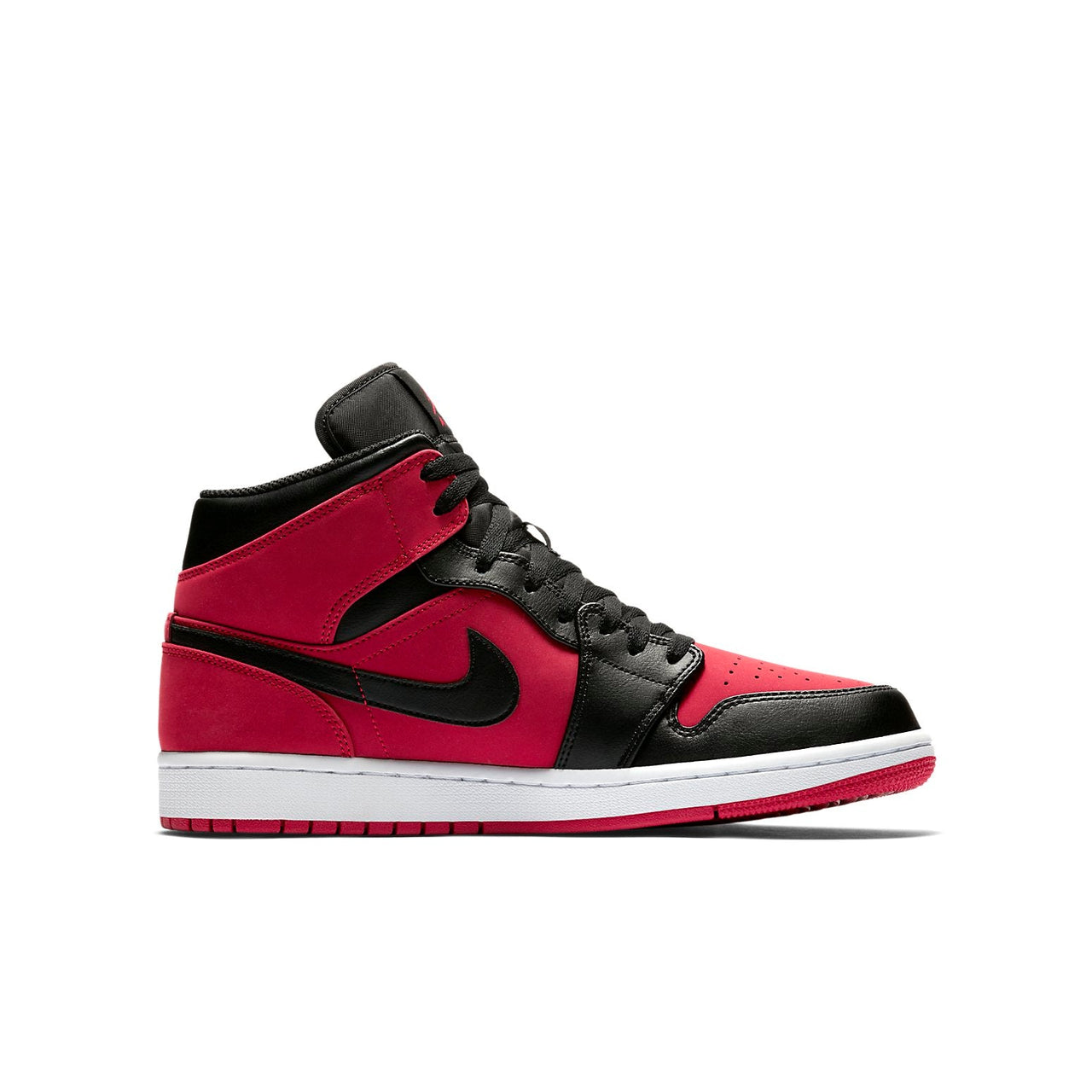 (GS) Air Jordan 1 Retro Mid 'Gym Red' 554725-610