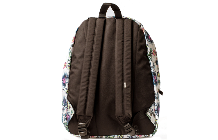 Vans Realm Califas Marshmallow Backpack 'White Black Green Purple' VN0A3UI6ZFS