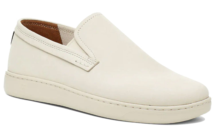 UGG Pismo Slip On Fashion Casual One Pedal Skate Shoes White 1110980-BNW