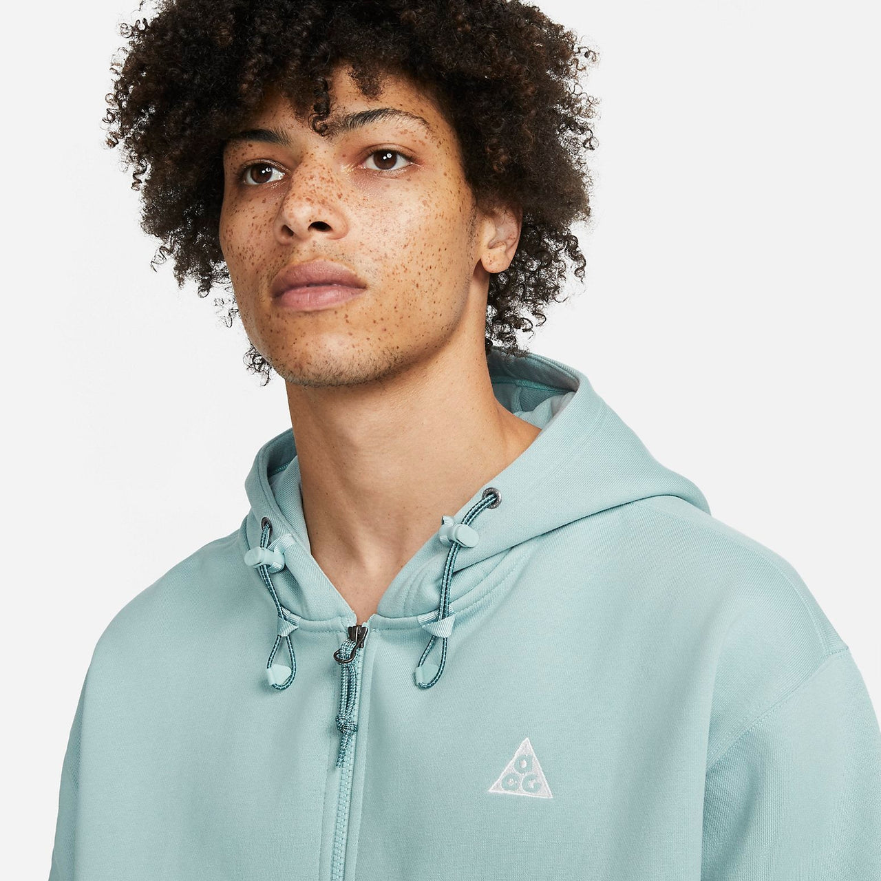 Nike ACG Therma-Fit Fleece Full Zip Hoodie 'Ocean Blue' DH3089-366