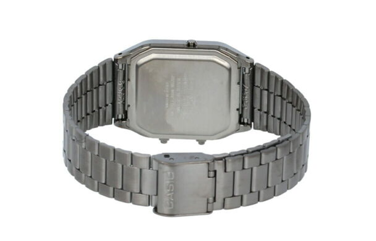 CASIO Water Resistant Stainless Steel Strap Digital Combo 'Gray Analog' AQ-230GG-9A