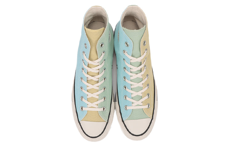 Converse Chuck Taylor All Star Hi High Top Casual Canvas Shoe Blue Green Japanese version 'Green Blue' 31306510