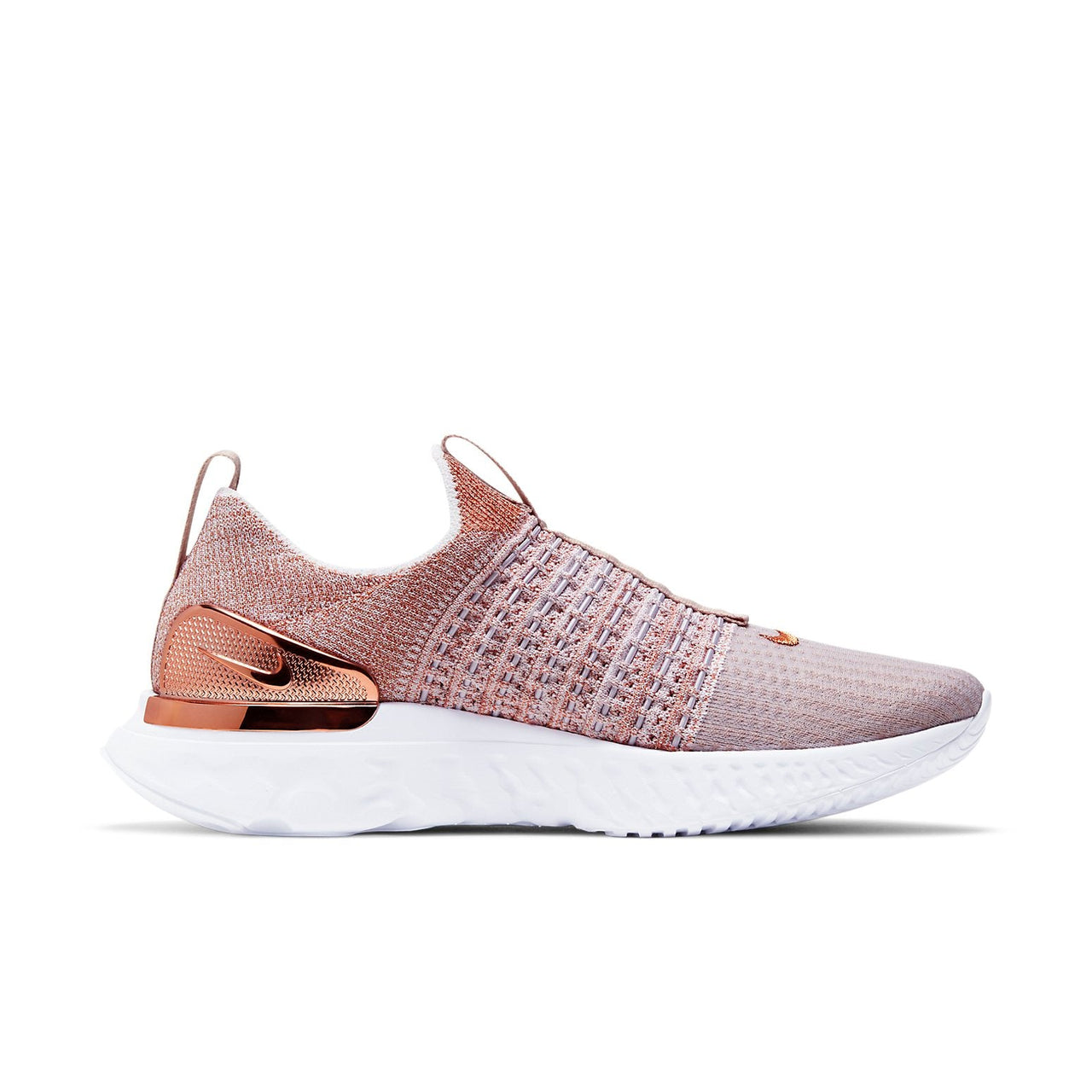 (WMNS) Nike React Phantom Run Flyknit 2 Premium 'Fossil Stone Metallic Red Bronze' CZ4830-200