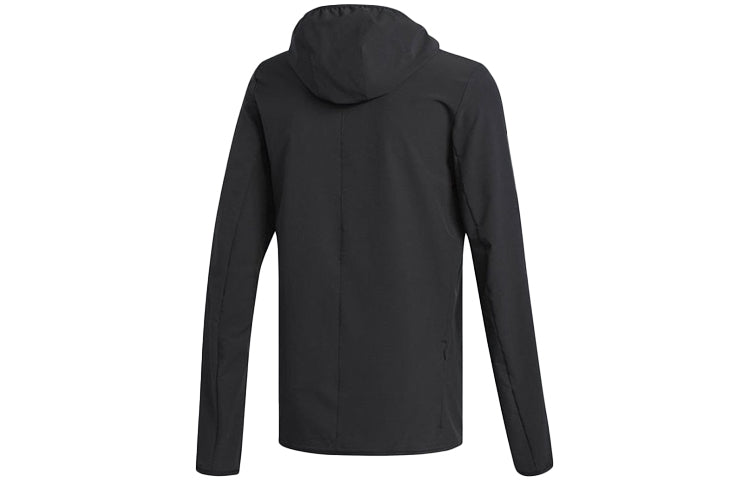 adidas Rs Shell Jkt M Athleisure Casual Sports Woven Windproof Hooded Jacket Black CE5063